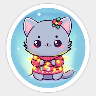 Lit Kitty! Sticker